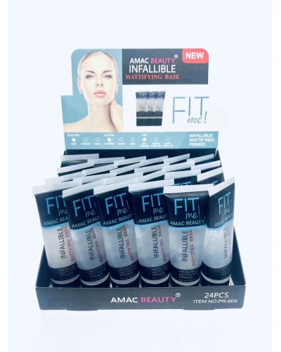 PRIME FIT ME INFALLIBLE AMAC BEAUTY PR-609 x24 /CAJA