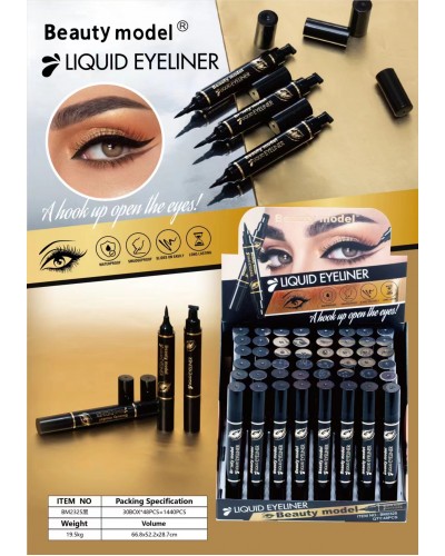 DELINEADOR MARCADOR DOBLE C/SELLO BEAUTY MODEL BM2325 x48 /CAJA