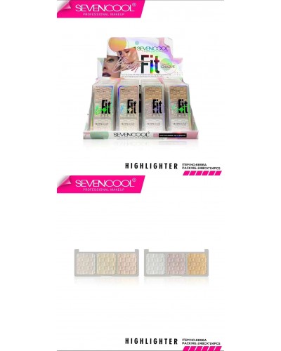 ILUMINADOR BEST FIT SEVEN COOL 6896A x24 /CAJA