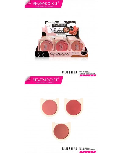 RUBOR PEACH LOVE SEVEN COOL 6857 x12 /CAJA