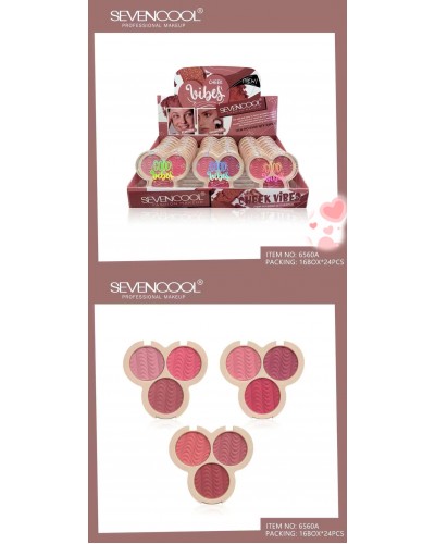 RUBOR CHEEK LIBES  SEVEN COOL 6560A x24 /CAJA