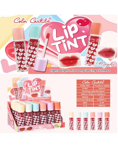 TINTA LIP GLOSS COLOR CASTILE 4184 x24 /CAJA