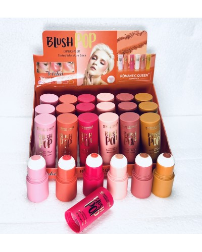 RUBOR EN SELLO BLUSH POP ROMANTIC QUEEN B744 x24 /CAJA