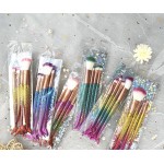 SET BROCHA COLA SIRENA 4PCS