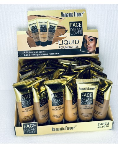 BASE FACE DREAM COVER ROMANTIC FLOWER 9036 x24 /CAJA