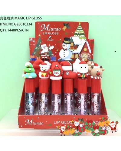 BRILLO MAGICO LIP GLOSS NAVIDAD MLUNDO G28010334 x24 /CAJA