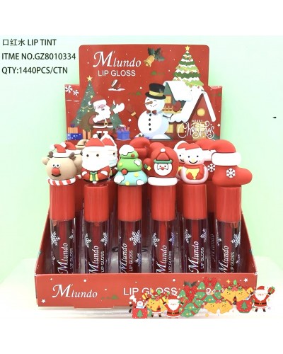TINTA LIP GLOSS NAVIDAD MLUNDO G28010334 x24 /CAJA