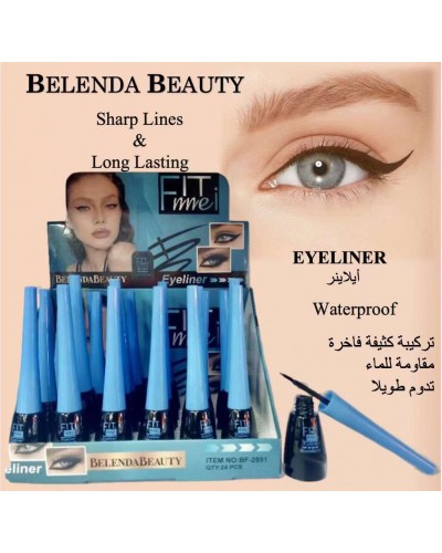 DELINEADOR TIPO PINCEL FIT ME HUDA BEAUTY 3022 x24 /CAJA