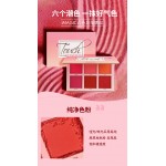 RUBOR EN PALETA 6 TONOS TOUCH FA-123