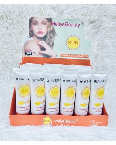 BASE CON PROTECTOR MELIYA BEAUTY ZY1101 x24 /CAJA