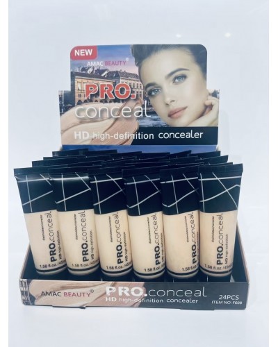 BASE PRO CONCEAL AMAC BEAUTY F608 x24 /CAJA