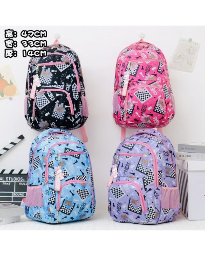 BOLSO TIPO MORRAL  ESTAMPADO DAMA  354-2