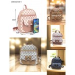 BOLSA ESTAMPADA M CON LAZO PEQUEÑO  