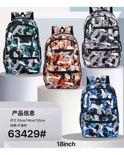 BOLSO TIPO MORRAL  ESTAMPADO CABALLERO 63429