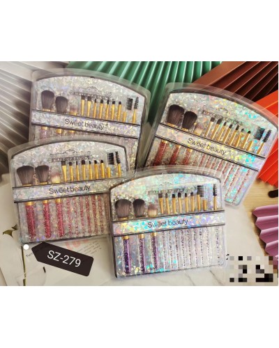KIT BROCHAS SWEET BEAUTY 12PCS