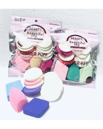 SET ESPONJA LA ROSA 13PCS