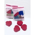SET ESPONJA CORAZON 4PCS