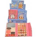 SOMBRA SURTIDAS 28TONOS TIPO LIBRETA POPCORN TUTU TIME 629P  x12 /CAJA