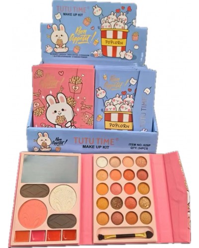 SOMBRA SURTIDAS 28TONOS TIPO LIBRETA POPCORN TUTU TIME 629P  x12 /CAJA