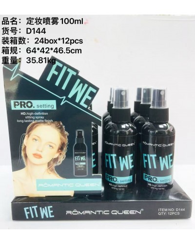 FIJADOR DE MAQUILLAJE FIT ME PRO SETTING ROMANTIC QUEEN 100ML D144 x12 /CAJA