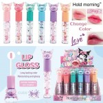 LIP GLOSS LABIAL KUROMI TONRNASOL HOLD MORNING HL5889B x24 /CAJA