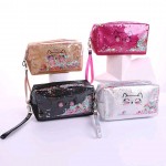 PORTA COSMETICO GATICO ESCARCHADAS