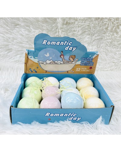 BOMBAS DE BAÑO  ROMANTIC DAY x12 /CAJA