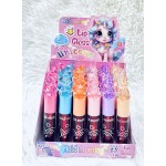 TINTA LABIAL UNICORNIO CRISTAL HOLD MORNING HL5604 x24 /CAJA