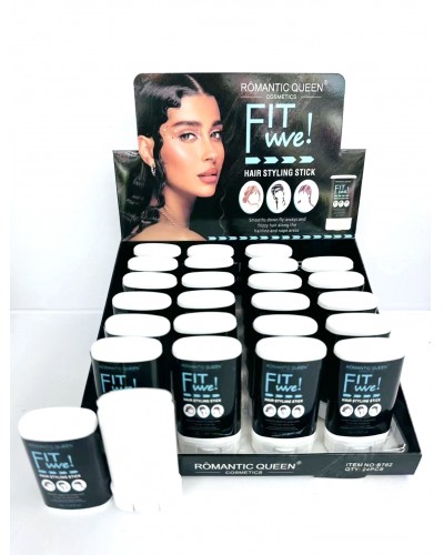 FIJADOR EN BARRA PARA CABELLO FIT ME ROMANTIC QUEEN B762 x24 /CAJA