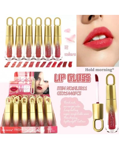 BRILLO MATTE FASHION LIP GLOSS HOLD MORNING HL5911 x24 /CAJA