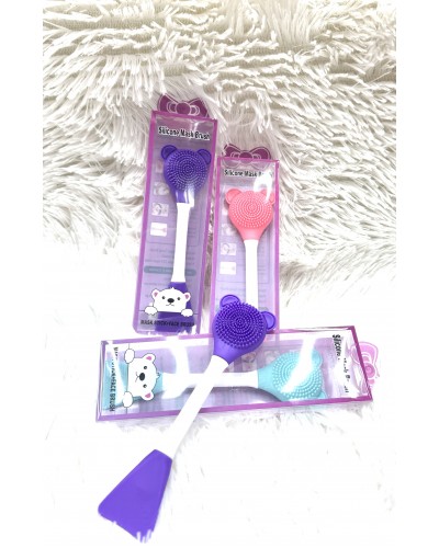 ESPATULA SILICON OSITO PARA SKINCARE