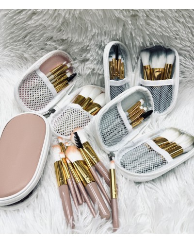 SET BROCHA CON ESTUCHE 9PCS 