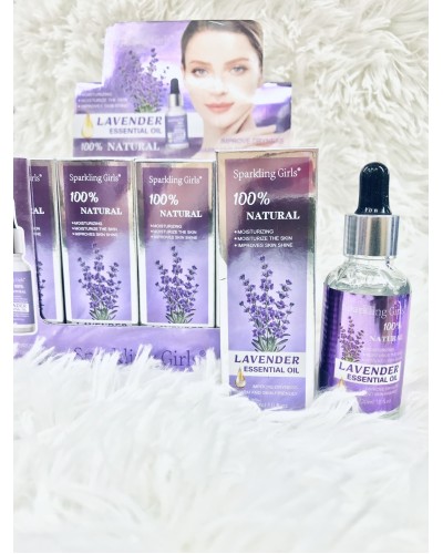 SERUM FACIAL LAVENDER ESSENTIAL OIL SPARKLING GIRL N8020 x12 /CAJA
