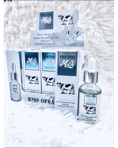 SERUM FACIAL MILK WHITENING KISS OFRA N8009 x12 /CAJA