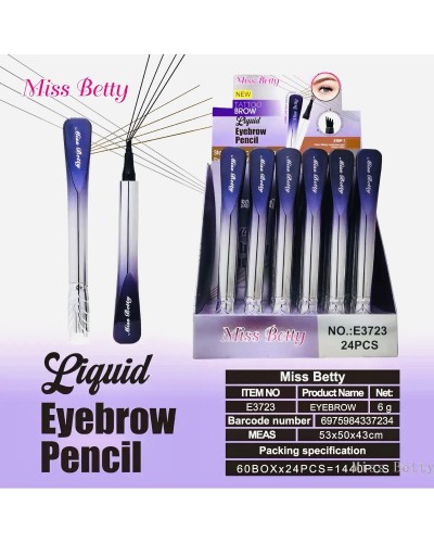 MARCADOR 4 PELOS PARA CEJAS MISS BETTY E3723 x24 /CAJA