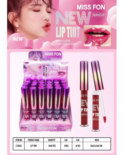 TINTA LIP TINT MISS FON LT4043 x24 /CAJA