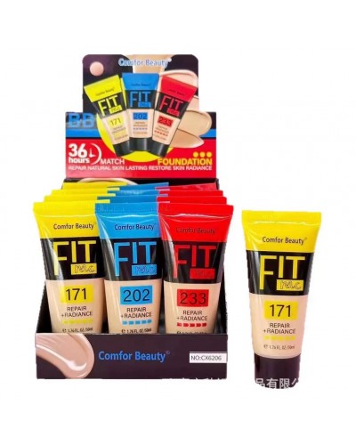 BASE BB FIT ME 36 HOURS  COMFOR BEAUTY CX6206 x12 /CAJA