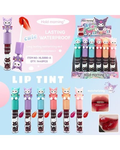 TINTA LABIAL KUROMI  HOLD MORNING HL5890A x24 /CAJA