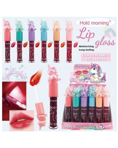 TINTA LABIAL UNICORNIO HOLD MORNING HL5886A x24 /CAJA