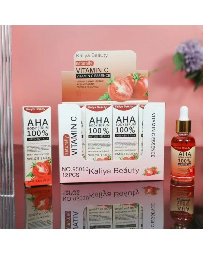SERUM CORPORAL DE VITAMINA C CON ESENCIA DE TOMATE KAYIYA BEAUTY 30ML 95010 x12 /CAJA
