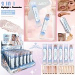 CORRECTOR C/ILUMINADOR SUPER COVER 2 EN 1 AOZY AF036 x24 /CAJA