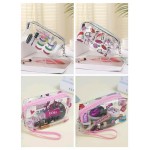 PORTA COSMETICO TRANSPARENTE ESTAMPADO PORTA COSMETICO TRANSPARENTE ESTAMPADO