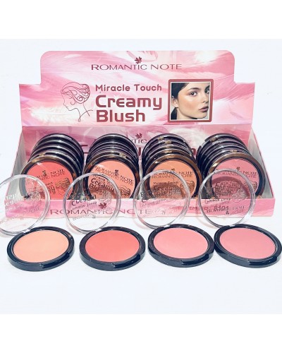 RUBOR ROMANTIC NOTE CREAMY BLUSH 8101 x24/CAJA