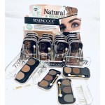 SOMBRA CEJAS 3 TONOS BROW NATURAL &BEAUTY SEVEN COOL 6746 x24 /CAJA