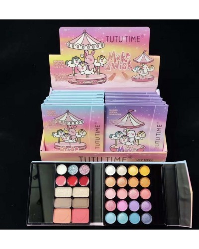 SOMBRA SURTIDAS 32TONOS  TIPO LIBRETAPARIS MAKE A WISH TUTU TIME 628E x12 /CAJA