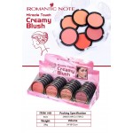 RUBOR CREAMY BLUSH ROMANTIC NOTE 8101 x24 /CAJA