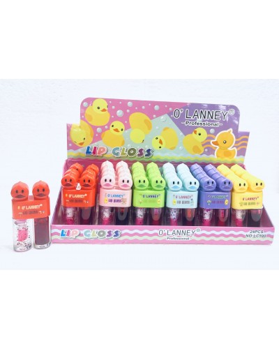 LIP GLOSS PATITO O´LANNEY LC590 x24 /CAJA
