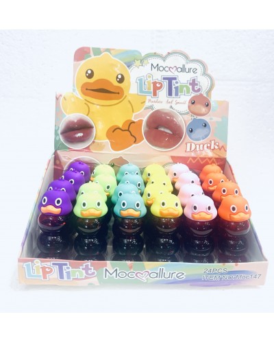 TINTA LABIAL PATITO MOCALLURE MOC147  x24 /CAJA