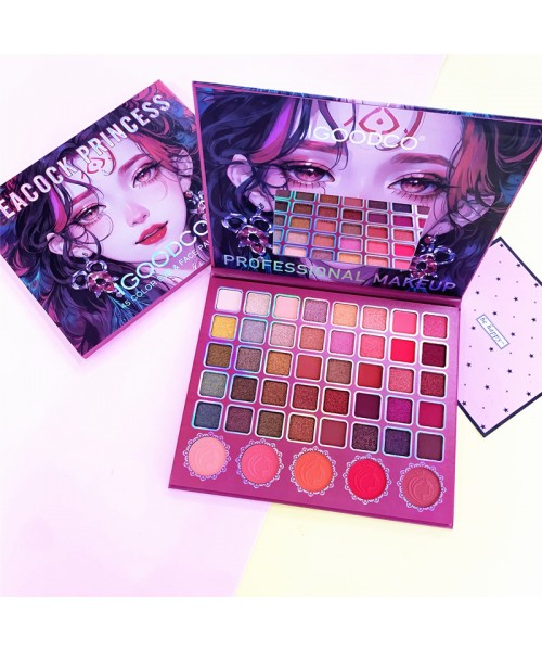 PALETA SOMBRA PEACOCK PRINCESS IGOODCO 45 TONOS PALETA SOMBRA PEACOCK PRINCESS IGOODCO 45 TONOS