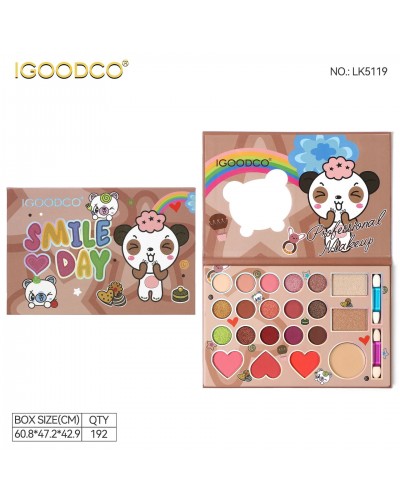 PALETA SOMBRA SMILE DAY IGOODCO   21 TONOS